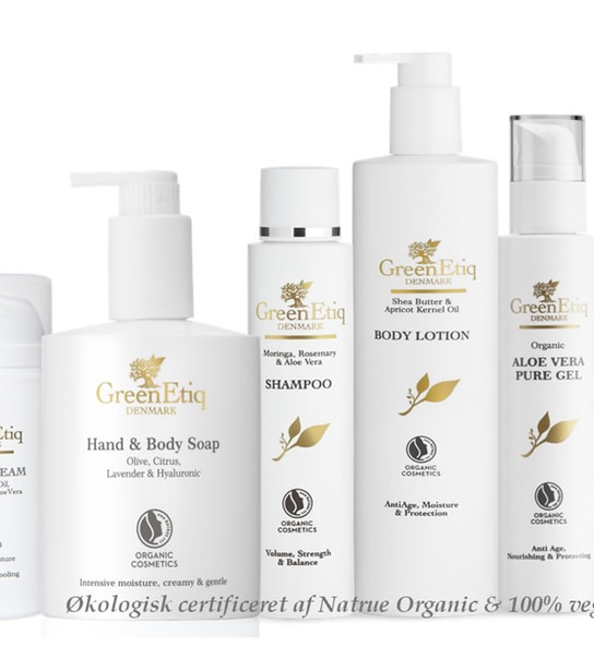 Cremepakker fra GreenEtiq