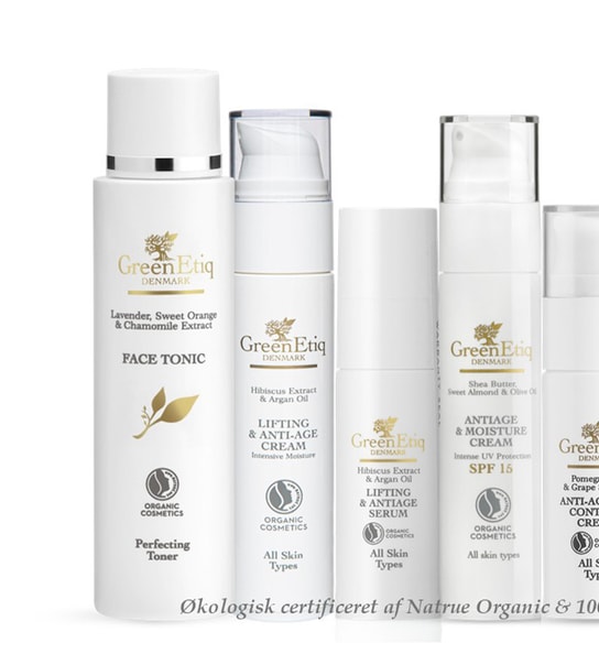 Cremepakker fra GreenEtiq