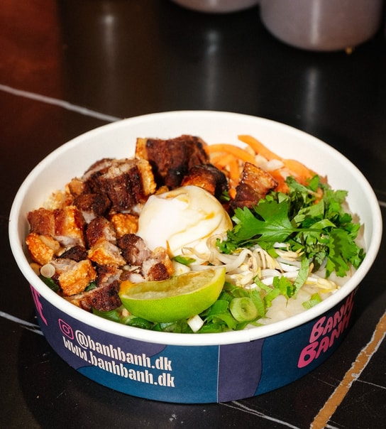 Valgfri Combo @ Banh Banh - Prøv Nudelsalater, Congee el. Banh Mi's