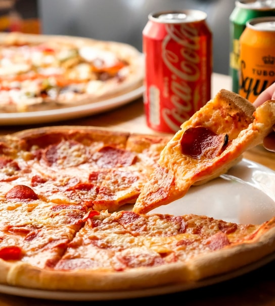 Valgfri Burger- eller Pizzacombo