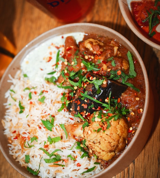 Valgfri Combo @ Dhaba Kitchen - Moderne Indisk Streetfood Med Sjæl