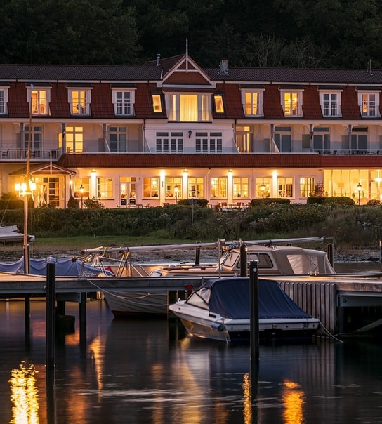 Smukt hotel med fjordudsigt!