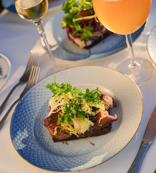 3-Retters Frokost på Restaurant NU & DA