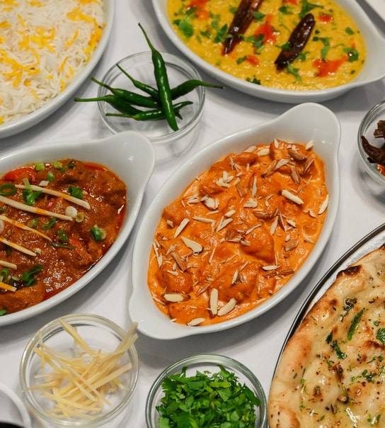 4-Retters hos Al-Diwan - Autentisk Indisk Fine Dining