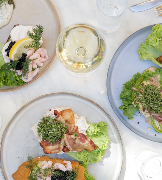 Halv pris på 2 stk. valgfri smørrebrød