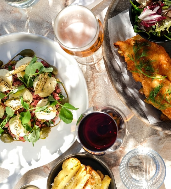 Fish n` Chips / Tartar på Café Nöah