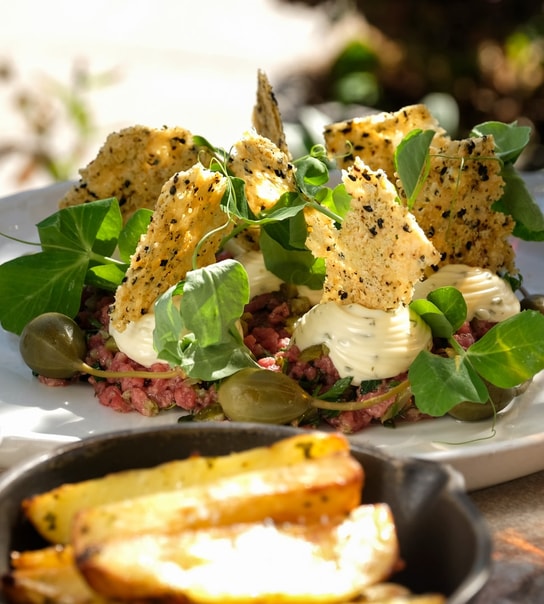 Fish n` Chips / Tartar på Café Nöah