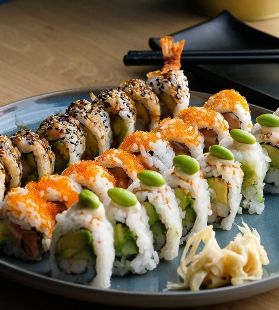 Sushi-menuer - Kanagawa Østerbro