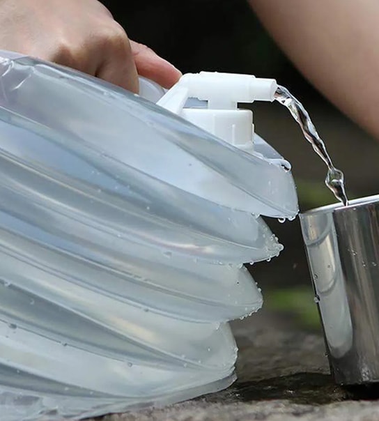 Fødevaregodkendte Vanddunke (3x10L)