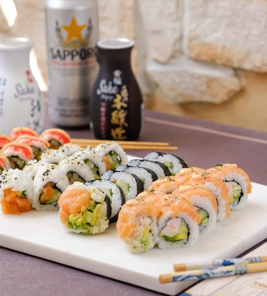 Sushi for 2 eller 3 pers. - Østerbro