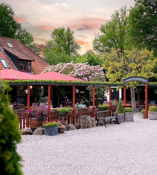 Udsøgt 3-retters menu på Gl. Humlebæk Kro