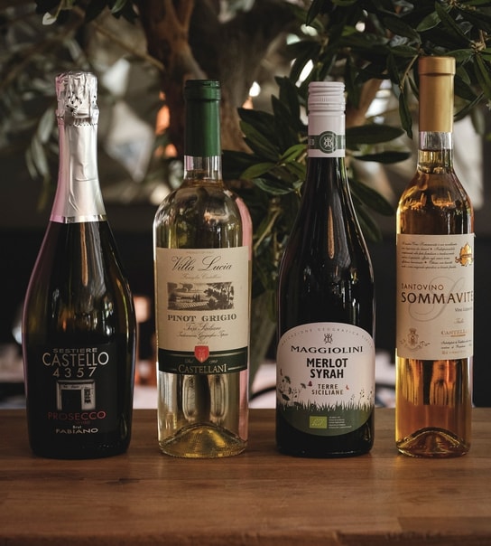 4-Retters Italiensk Gastronomi & Vinmenu | Como Indre By