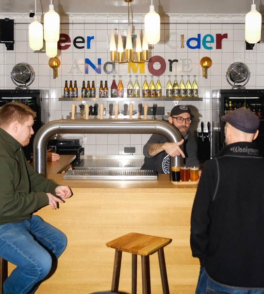 Valgfrit Tastingbræt @ Tandem Bar - Her Triller Øllene Lidt Nemmere Ned