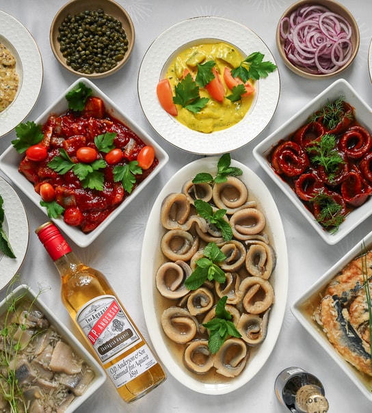 Sildebuffet - Fyrtøjet i Nyhavn