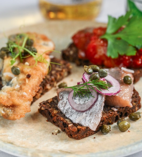 Sildebuffet - Fyrtøjet i Nyhavn