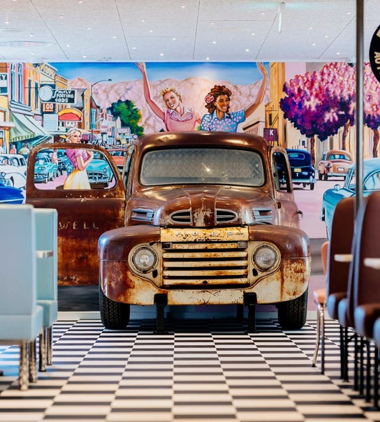 Greasy Burgermenu - Stacy's Diner