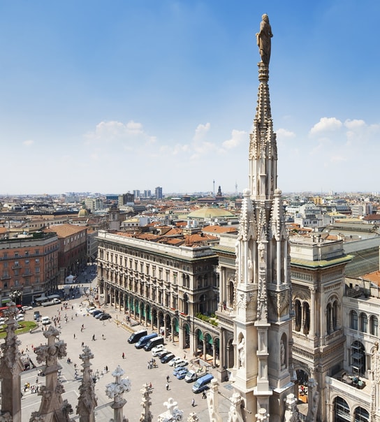 Romantisk rejse til Milano