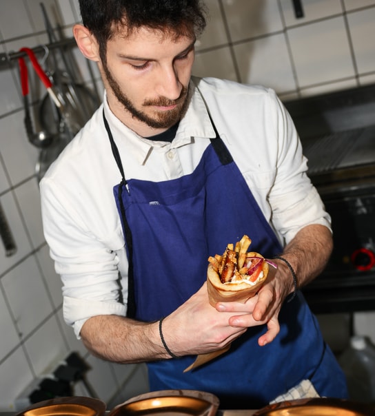 Valgfri Pita-combo @ Abaco på Østerbro - Lækker Mad, Gode Venner og Zero Waste!