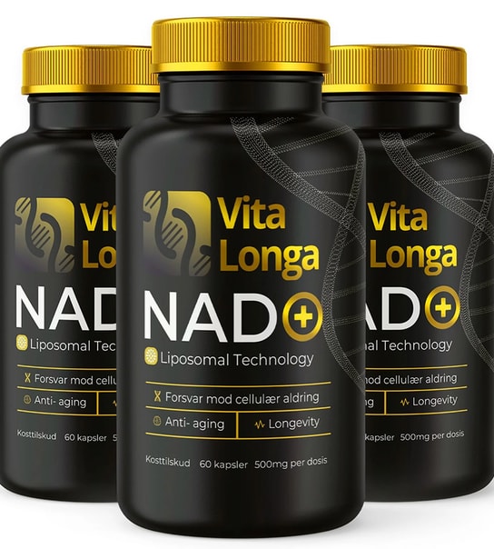 Longevity; Boost din energi og støt sund aldring med NAD+