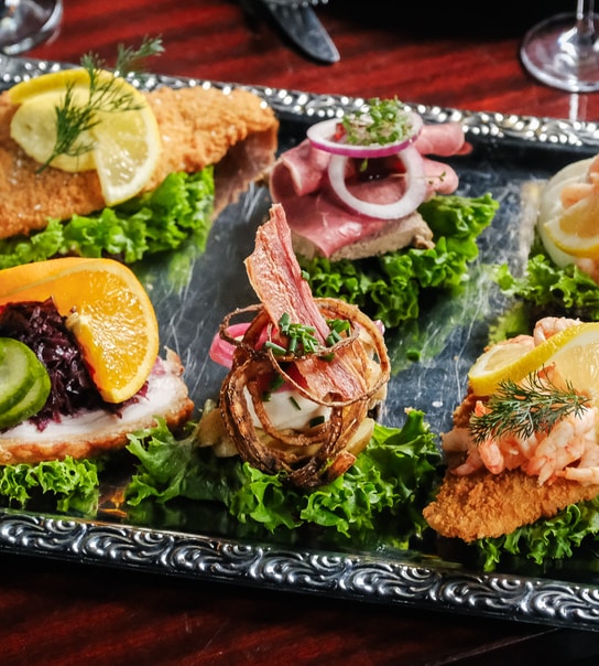 2 Smørrebrød - Gæstgivergaarden 