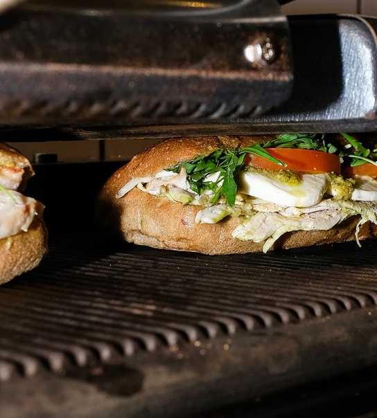 Sandwich-menu hos Vandkunsten