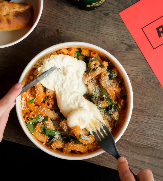 ½ PRIS: Valgfri Stor Pastacombo