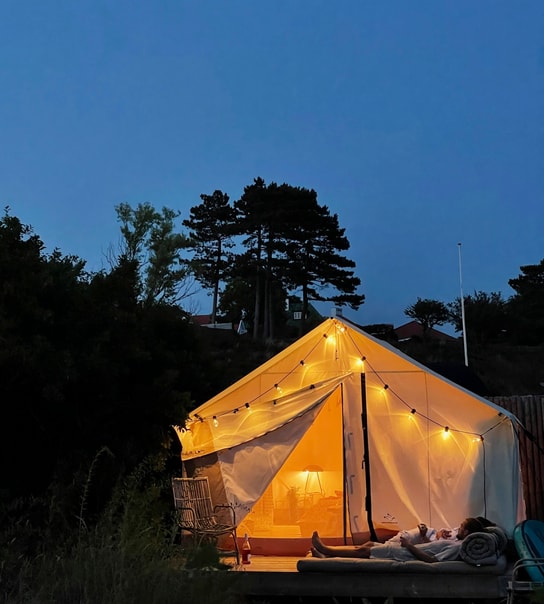 NYHED: Glamping på Lynæs Surfcenter