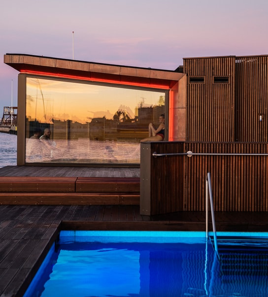 Saunagus hos Glaecier - Open Gus