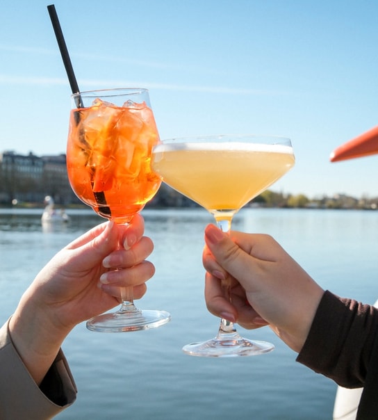 Nyd Sommervejret i en Svanebåd