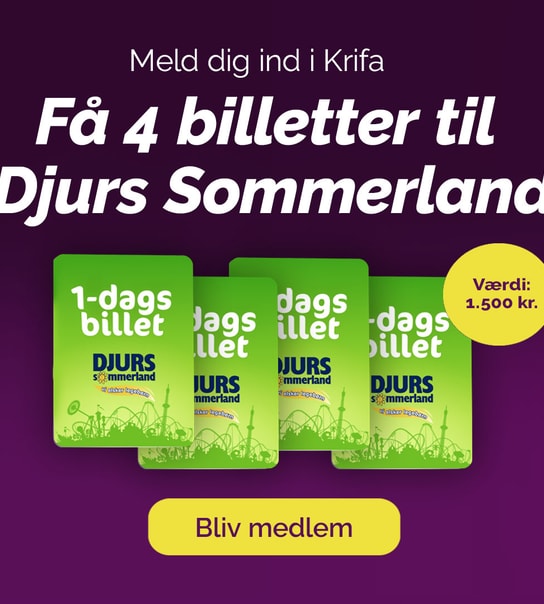 Få 4 billetter til Djurs Sommerland