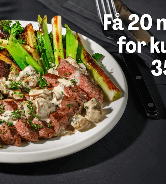 Spar op til 959 kr. på HelloFresh