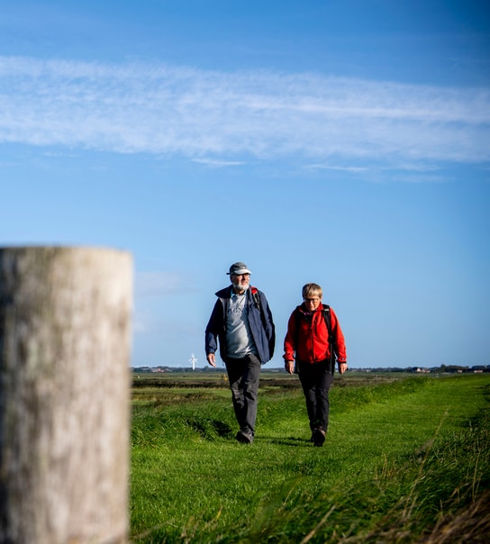Ophold og vandring ved Tønder