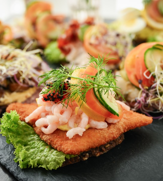 Luksus Smørrebrød + Dagens Dessert