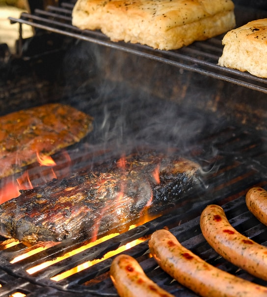 Grillbuffet fra Born & Kolstrup