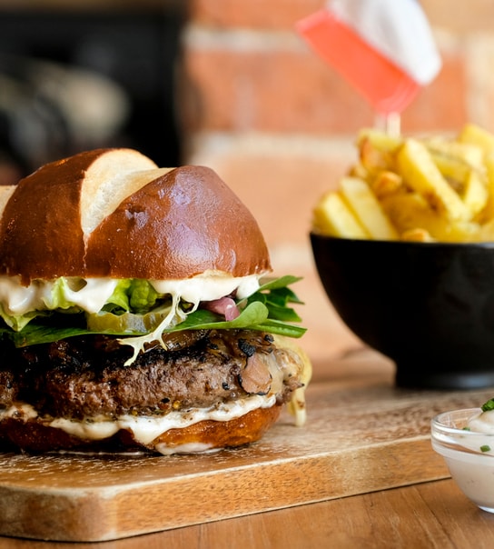 Gourmetburger + Fritter - Cocorico 