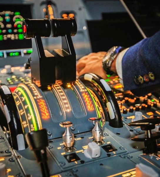 Fly-Simulator for 2 personer