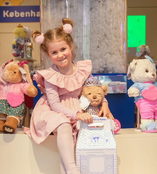 Frit valg i Build a Bear-butikken