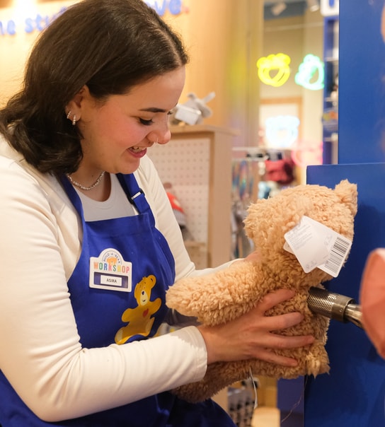 Frit valg i Build a Bear-butikken