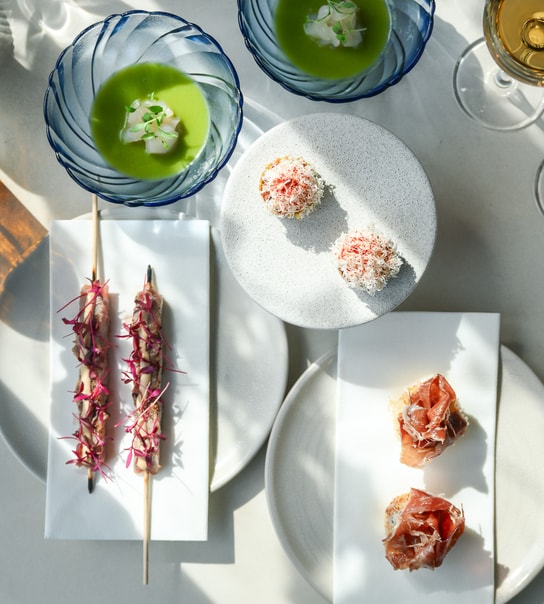 8-Retters Aftenmenu på Lago