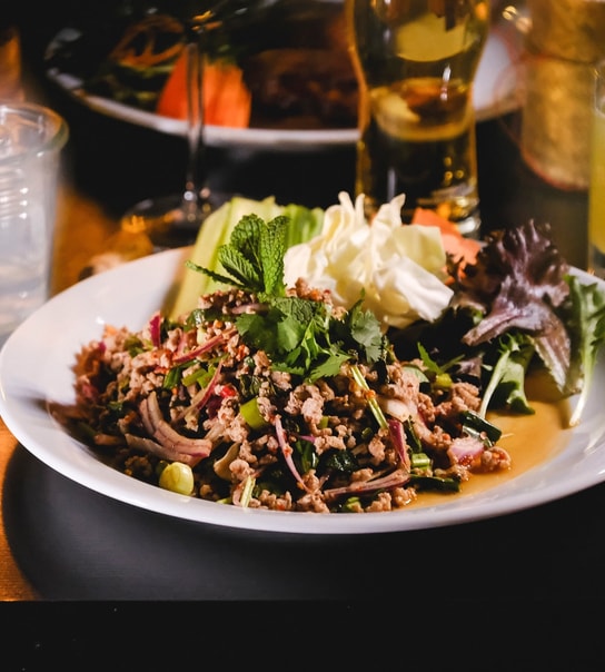 Valgfri menu hos Min Thai