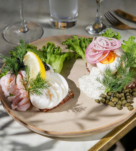 Halv pris på 2 stk. valgfri smørrebrød
