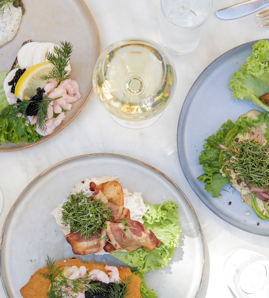 Halv pris på 2 stk. valgfri smørrebrød