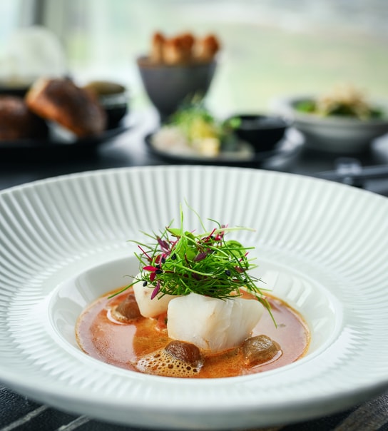 7-Retters Aftenmenu på SUKAIBA