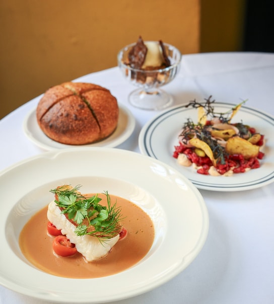 4-Retters Frokostmenu på Gabrielle i Indre By