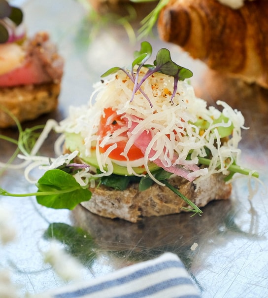 Mini-smørrebrød i Topklasse fra Florie