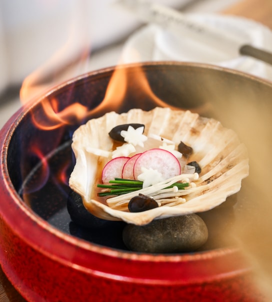 7-retters Omakase - Kinome på Strandvejen 