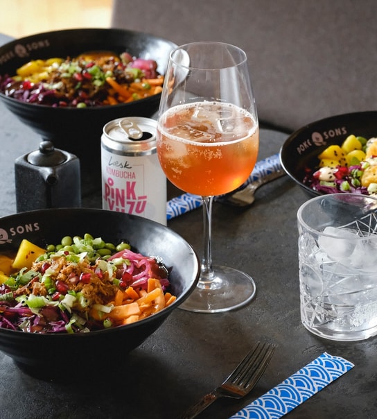 Valgfri Bowl/Bao Buns fra Poké & Sons