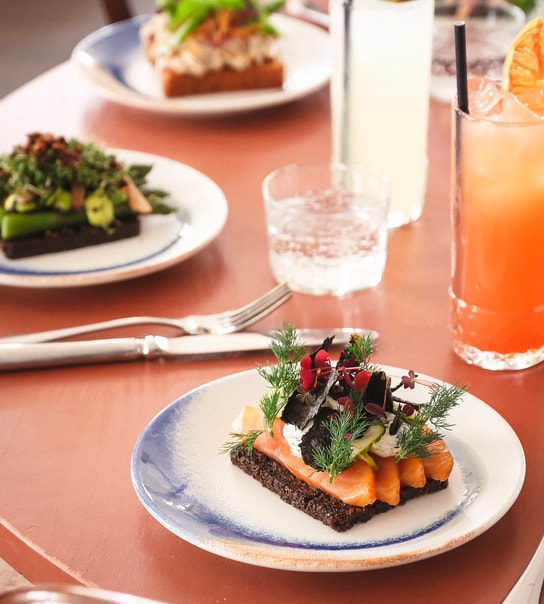 2 stk. Valgfri Smørrebrød på Odette