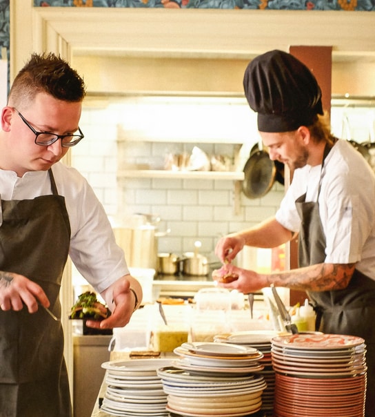 2 stk. Valgfri Smørrebrød på Odette