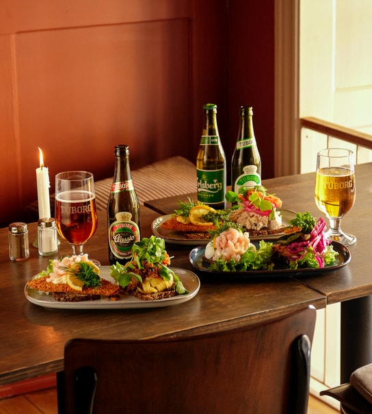 2 Valgfri Signatur Smørrebrød + Øl - Store Regnegade 26 i Indre By 